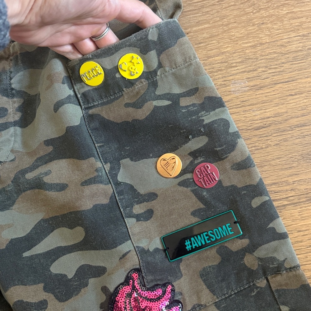 Zara cropped camo pants - Picture 5 of 7
